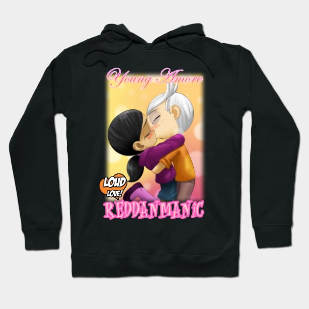 The Loud House - Young Amore Hoodie by Reddanmanic